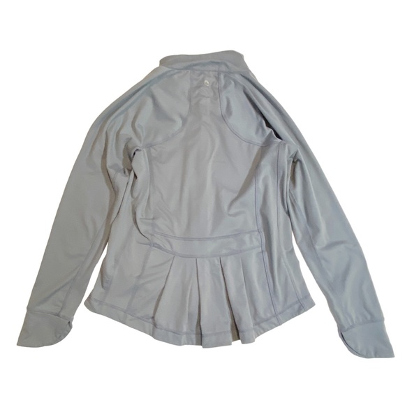 Soybu Athleisure Gray Yoga Set Pants and Pleated Peplum Jacket Women’s SZ small - Picture 2 of 16